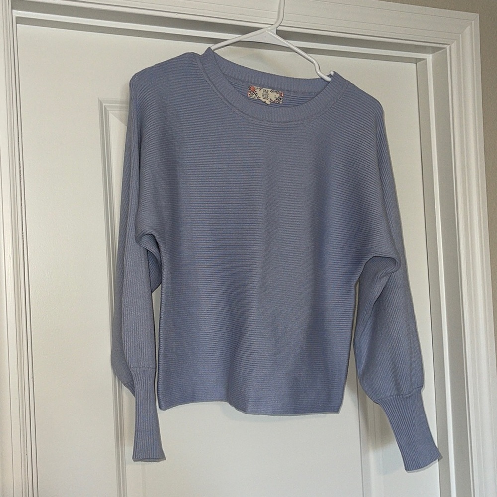 Pink Rose Sweater- Size: Small